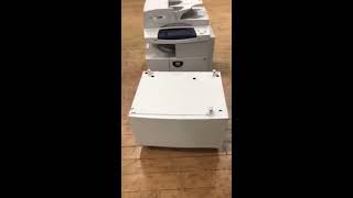 How to Remove Trays and Stand from Xerox WorkCentre 4260