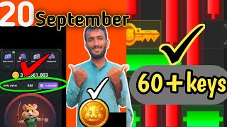 20 September Mini Game Puzzle & Daily Cipher code & Combo Card | Hamster Kombat