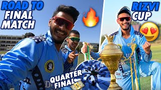 Ankit kumar playing Quarter final match in PRAYAGRAJ 😍 || Road to Final of RIZVI CUP 🔥