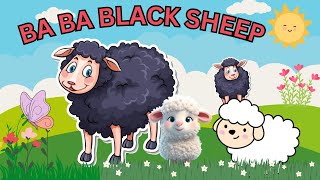 Ba Ba Black Sheep Song| Kids Rhyme and Kids Song| Lyrics