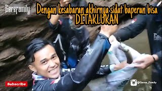 Dengan kesabaran penuh akhirnya sidat BAPERAN berhasil masuk karung!!(BABON)