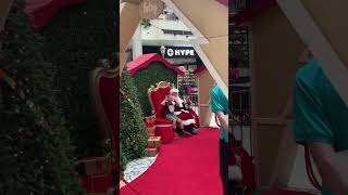 Santa in Manukau mall