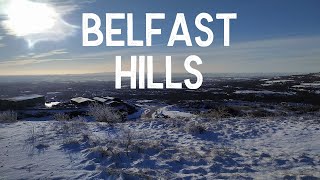 Snowy Hike in Belfast Hills - Colin Glen to Black Mountain to Cavehill