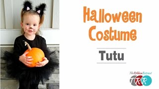 How to Make a Halloween Costume Tutu - TheRibbonRetreat.com