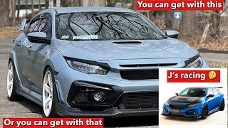 Why I chose the Varis Front bumper for my | FK8 2021 Honda Civic Type R