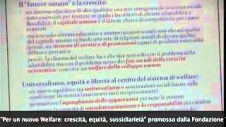 Firenze - Per un nuovo welfare. Intervento di Alessandro Petretto (parte 2)