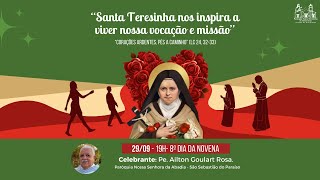 Santa Missa | Oitavo Dia da Novena de Santa Teresinha