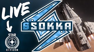 🔴 6Sokka Live - Star Citizen JumpTown 2.1 Piracy, Mayhem, And Murder! Day 3!