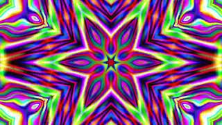 CRAZY Psychedelic Kaleidoscope - Trippy background  Kaleidoscope  visual no sound