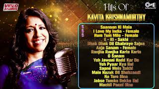 Best of Kavita Krishnamurthy 💖 Bollywood Hindi Songs 90's Romantic | Hits of KK Gaane