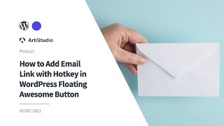 How to Add Email Link with Hotkey in WordPress Floating Awesome Button