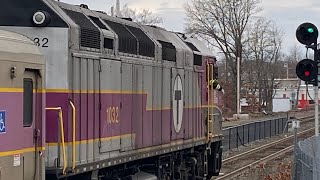 Just an F40PH-3C departing Framingham