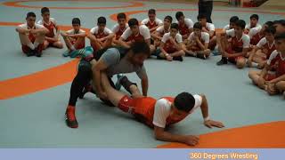 training wrestling techniques