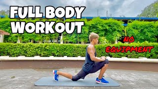 EASY FULL BODY WORKOUT: NO EQUIPMENT