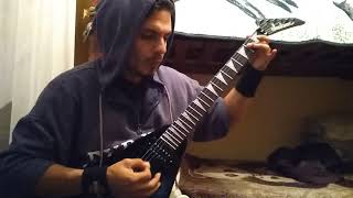 Iced Earth-Burning Times-guitar cover by jacob randall