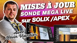 Mise à jour Humminbird pour sonde méga live Solix Apex