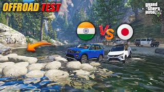 Indian Car VS Japanese Car OFF-Road Challenge | GTA 5 Gameplay