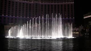 The Bellagio Hotel Fountains - Dancing Fountains to "Lord of the Dance"