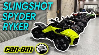 2023 Ryker Spyder Slingshot Looks Great!