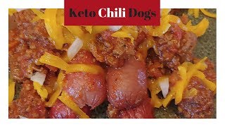 Easy Keto Recipes - Keto Chili Dogs