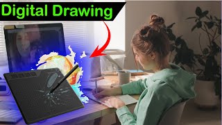 HUION HS64 Graphics Drawing Tablet | UNBOXING REVIEW