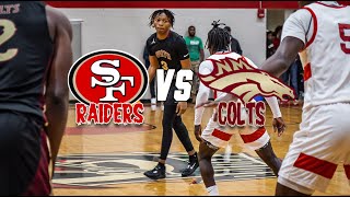 District Championship: Santa Fe Raiders vs North Marion Colts | HS Basketball