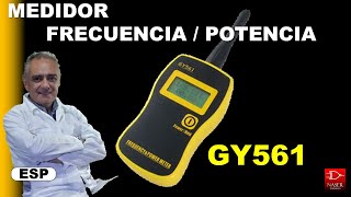 📡 MEDIDOR DE FRECUENCIA Y POTENCIA DGY561, 1MHz A 2.4 GHz