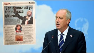 Muharrem İnce'den Sabah'ın hayali haberine sert cevap