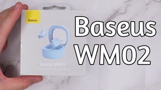 แกะกล่อง unbox : Baseus WM02 หูฟัง TWS ตัวต่อยอดจากรุ่นยอดนิยม WM01