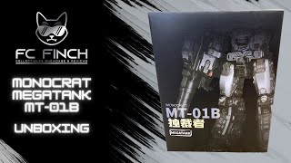 MONOCRAT MEGATANK MT-01B - MASTERPIECE MEGATRON [Bumblebee Movie Concept]: FINCH UNBOXES