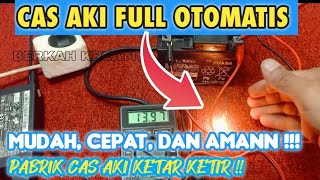 CARA MUDAH MEMBUAT CHARGER AKI DARI CHARGER LAPTOP | CHARGER/CAS AKI SEDERHANA FULL OTOMATIS