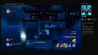 Jugando a LEGO Fortnite