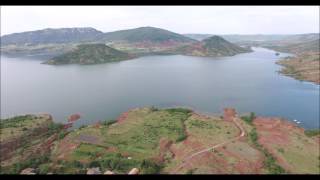 visite du lac du Salagou ( Vailhès ) HD