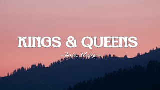 Ava Max - Kings & Queens (Lyrics)