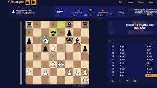 King of the Hill! Playing Level 3 Stockfish Computer Bot! (ChessPro) #chess #2024 #bot