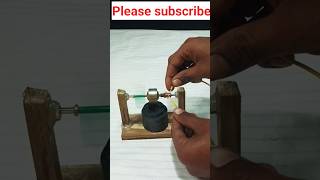 DC motor and magnet experiment #Shorts