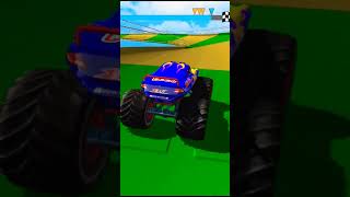 Impossible Monster Truck Racing Games | #shorts