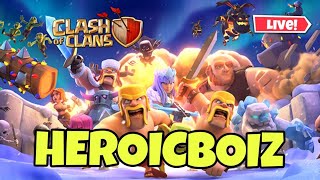 Non-Stop Base Visiting - Clash of Clans Live Stream