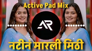 नटीन मारली मिठी | Natin Marli Mithi Marathi Dj Song | Active Pad | DJ AARYA | Dj | Song dj |halgi dj