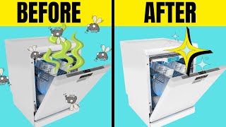 HOW to CLEAN Your DISHWASHER and GET RID of DIRTY SMELL