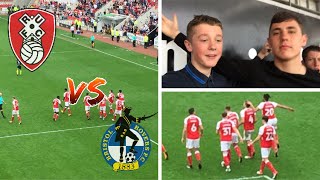 Rotherham vs Bristol rovers *VLOG* - PLAYOFFS CONFIRMED