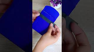 DIY bts paper wallet //How do you make a paper wallet #short #youtube #paper #creative