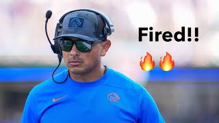 Boise State Fires Andy Avalos Reaction | CFB News 2023