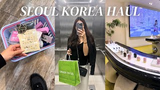 MASSIVE KOREA HAUL • OLIVE YOUNG K-BEAUTY SKINCARE, MAKEUP, NAIL MALL • EVERYTHING I GOT IN SEOUL