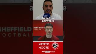 Kieffer Moore on picking the right move... #SUFC #Blades #SheffieldUnited #EFL #Championship #shorts