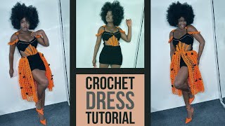 CROCHET A DRESS WITH ME… #crochet #advancecrochet #crochettutorial #tutorials