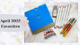 My April 2022 Favorites! What Art Supplies Did I Love the Most? ❤️