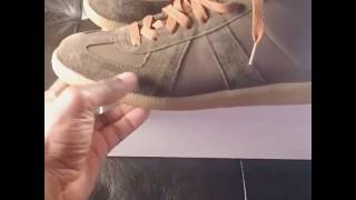 Brown Maison Martin Margiela replica hig top sneaker