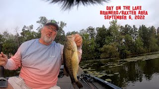 Exploring a new lake for Largemouth Bass