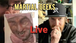 Painting Stream Turned talking about Martial arts | Random Live with @indefenceofthetraditionalma